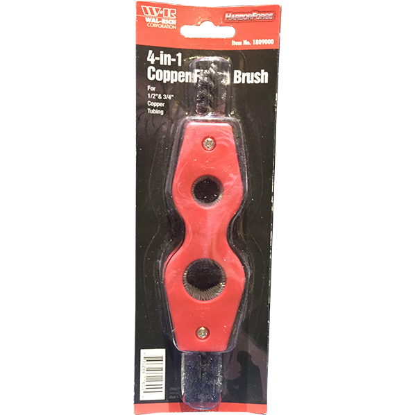 BRUSH - COPPER FITTING 4-IN-1