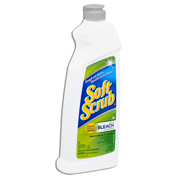SOFT SCRUB - W/BLEACH 24 OZ.