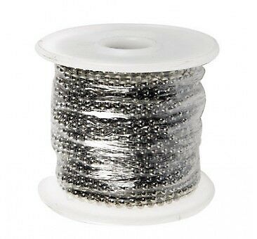 BEADED CHAIN - #10 NICKEL PER FT
