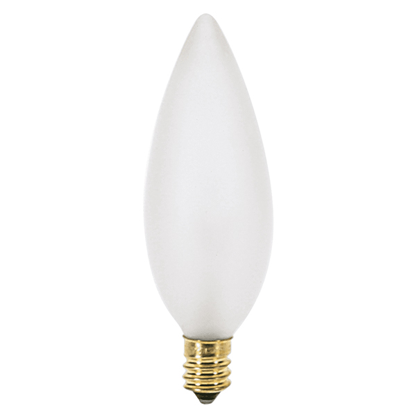 BULB - 40W FROST TORP CANDELABRA