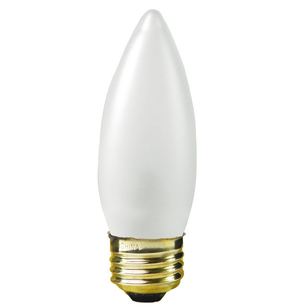 BULB - 40W FROST TORPEDO MED