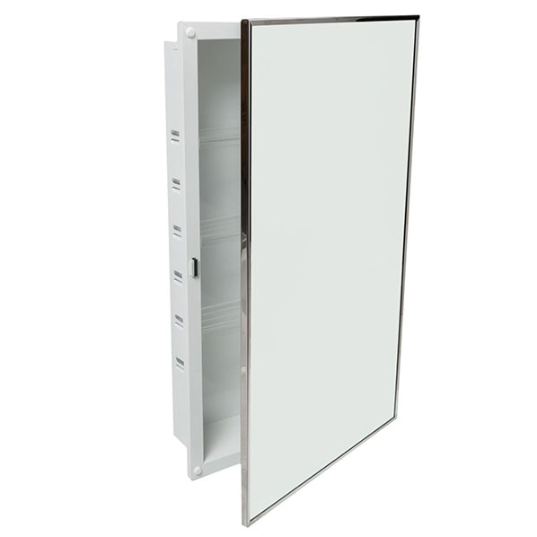 MED CABINET - 24 X 19 STL RECESS