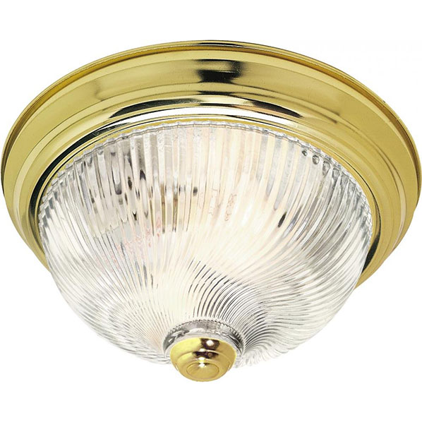 FIXTURE - 15" CRYSTAL BRASS