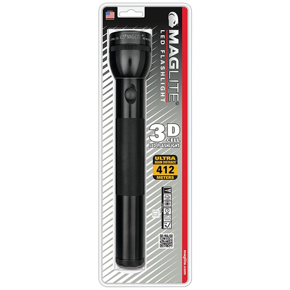 FLASHLIGHT - MAG 3D LED BLACK