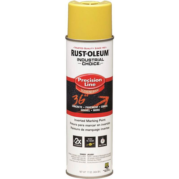 SPRAY PAINT - RUST-OLEUM YELLOW MARK