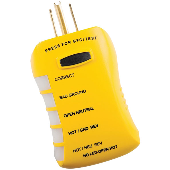 TESTER - GFCI GB RECEPTACLE