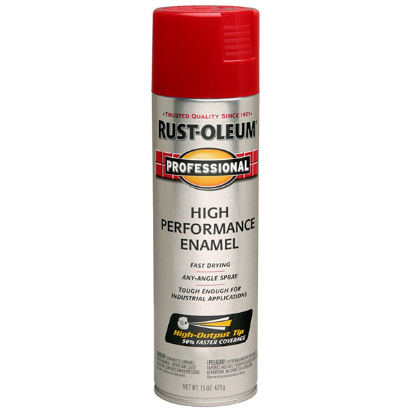 SPRAY PAINT - RUST-OLEUM PRO SAFE RED