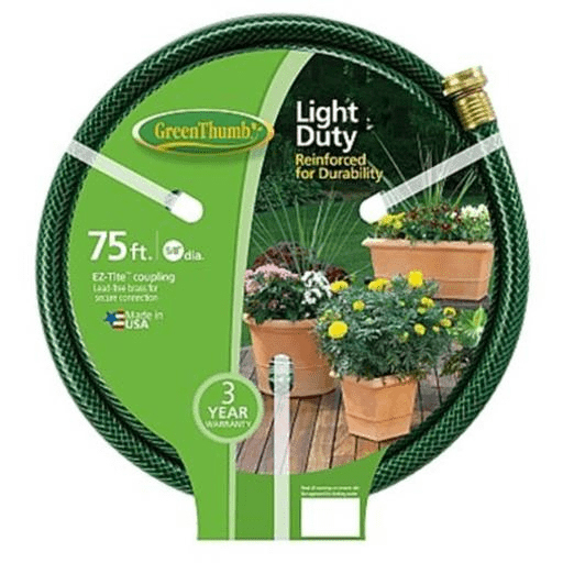 HOSE - 75' GREEN 5/8" HD PROF