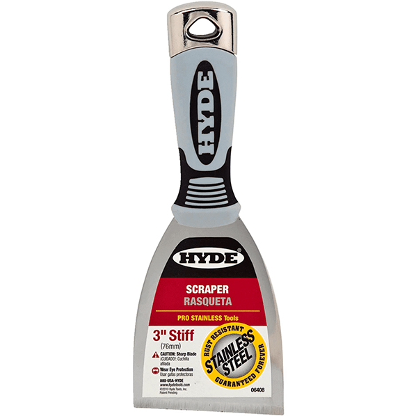 TAPE KNIFE - HYDE 3" STF PRO SS