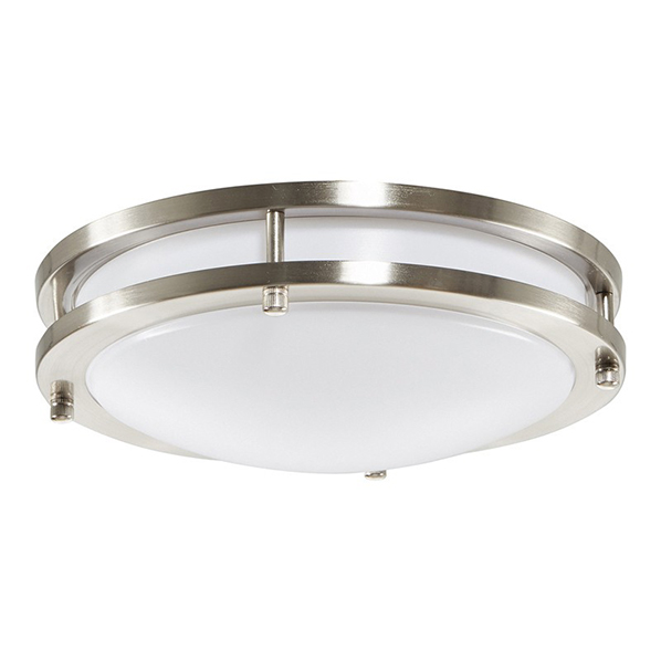 FIXTURE - 10" LED FLUSH CHROME