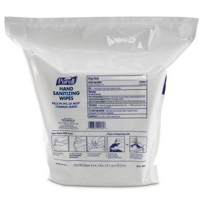 PURELL WIPES - DISINFECT PK/1200