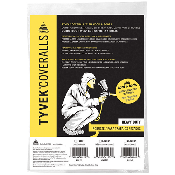 COVERALL - TYVEK  X-LARGE