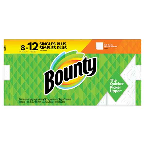 PAPER TOWEL - BOUNTY 54CT PK/8