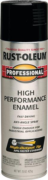 SPRAY PAINT - RUST-OLEUM GLOSSY BLACK