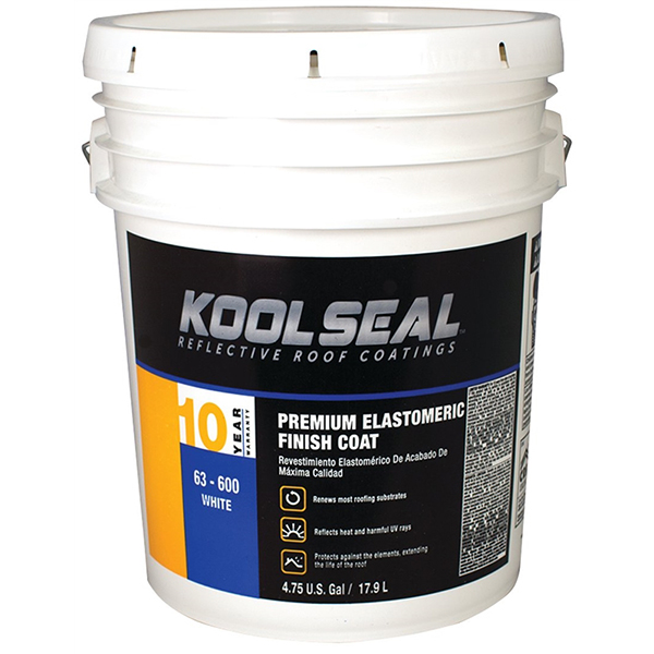 ROOF COATING - 5 GAL. ELASTO WH