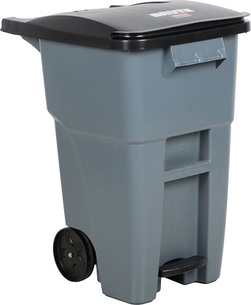 GARBAGE CAN - RUBB BRUTE 50GAL W/