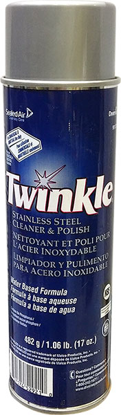 STAINLESS CLEANER - TWINKLE 17OZ