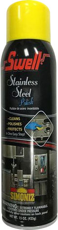 SWELL STAINLESS STEEL CLEANER (15 OZ.)