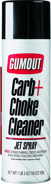 GUMMOUT - CARBURETOR & CHOKE CLEANER (16 OZ.)