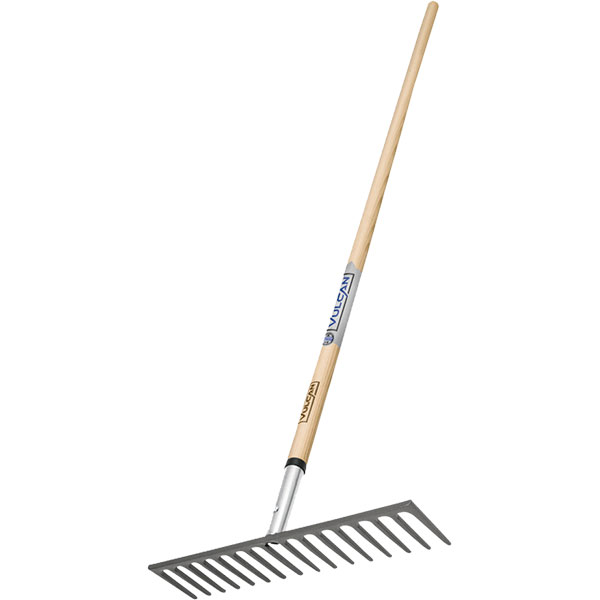 RAKE - 16 TINE STEEL LEVEL HEAD
