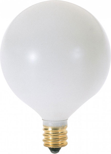 BULB - 25W G16 FROSTED CAND