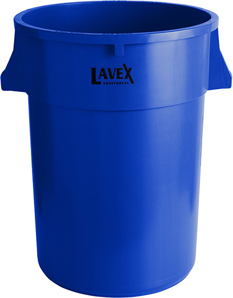 GARB CAN - 44 GAL. BLUE