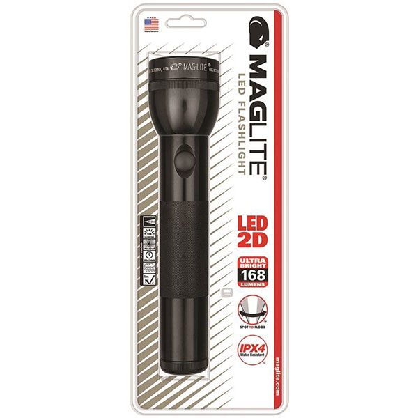 FLASHLIGHT - MAG 2D LED BLACK
