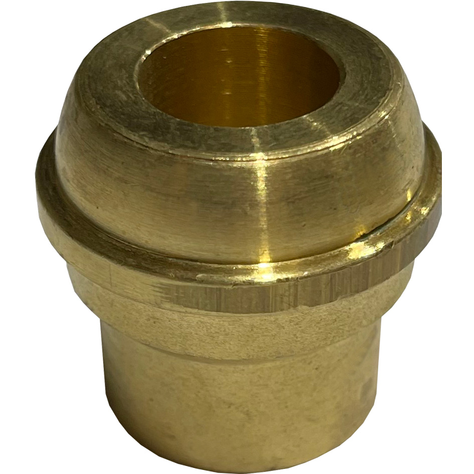 RADIATOR VALVE NIPPLE - BRS 1/2 SWEAT
