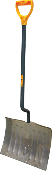 SNOW SHOVEL - 18" ALUMINUM ANGLE