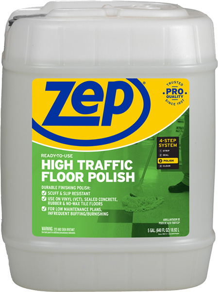 FLOOR FINISH - ZEP HIGH GLOSS 5G
