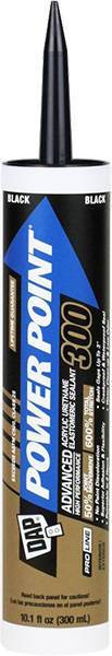 CAULK - DAP POWER POINT BLACK
