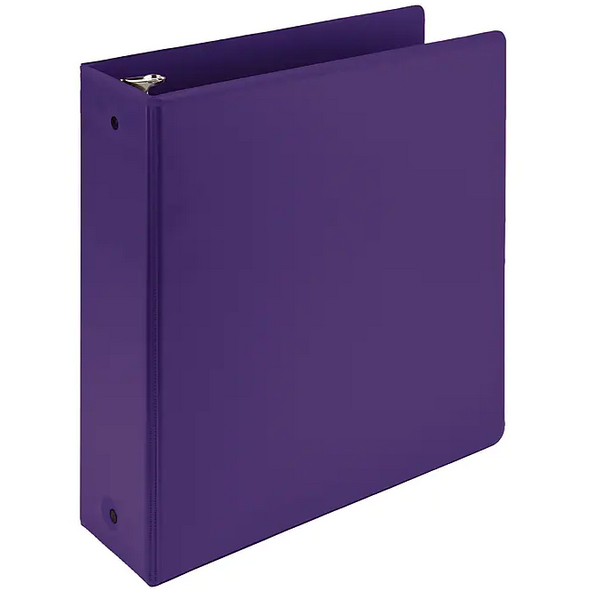 BINDER - 3" RING PURPLE