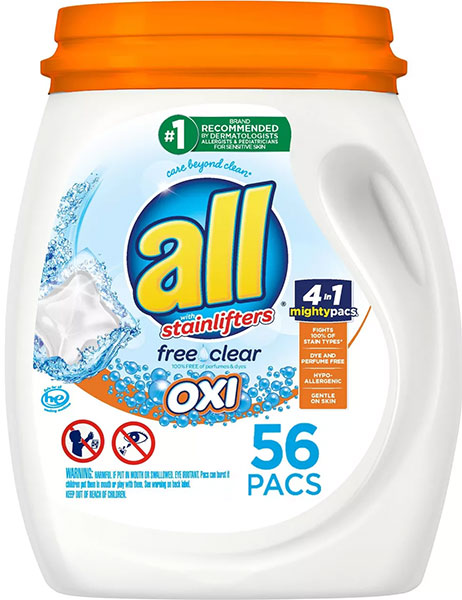 ALL PODS - FREE & CLEAR PK/56
