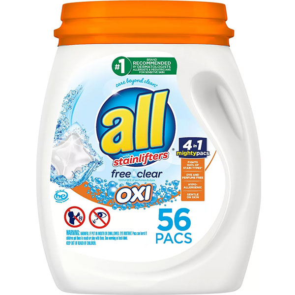 ALL PODS - FREE & CLEAR PK/56