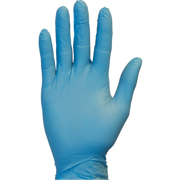 GLOVES - BLUE NIT. LARGE