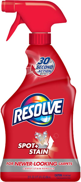 CARPET CLEANER - RESOLVE (22 OZ.)
