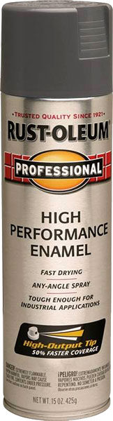 SPRAY PAINT - RUST-OLEUM PRO GLOSS GRAY