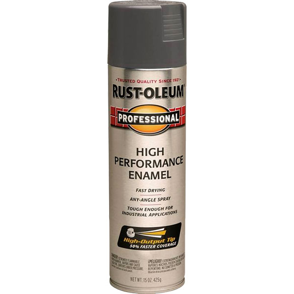 SPRAY PAINT - RUST-OLEUM PRO GLOSS GRAY