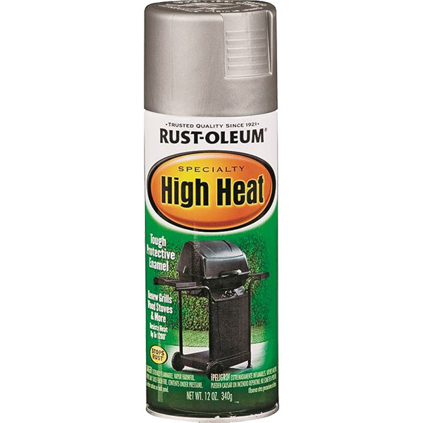 SPRAY PAINT - RUST-OLEUM HI HEAT SILVER