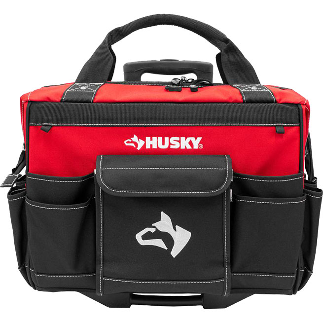 TOOL BAG - ROLLING 18" HUSKY