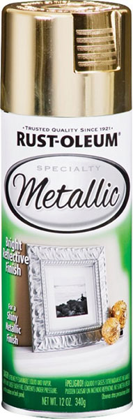 SPRAY PAINT - RUST-OLEUM GOLD METALIC