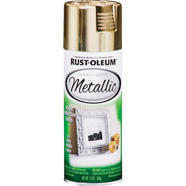 SPRAY PAINT - RUST-OLEUM GOLD METALIC