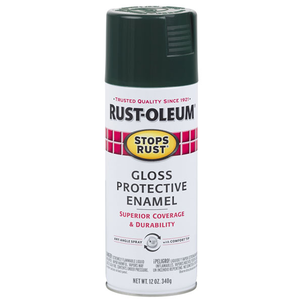 SPRAY PAINT - RUST-OLEUM HUNTER GREEN