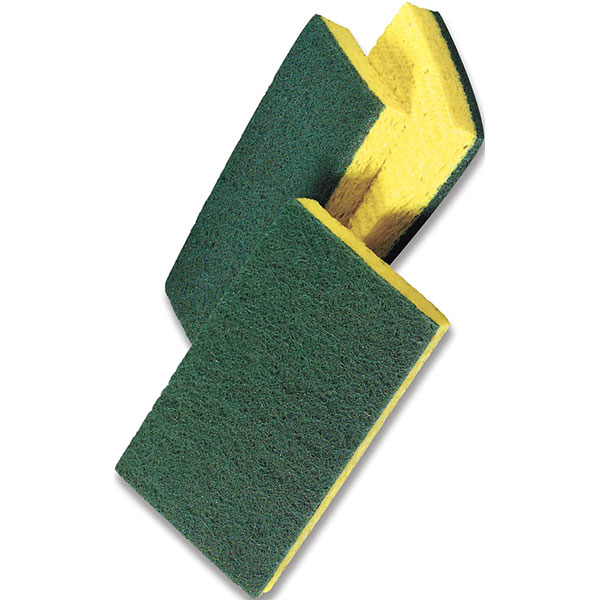 SPONGE - SCRUB YELLOW/GREEN