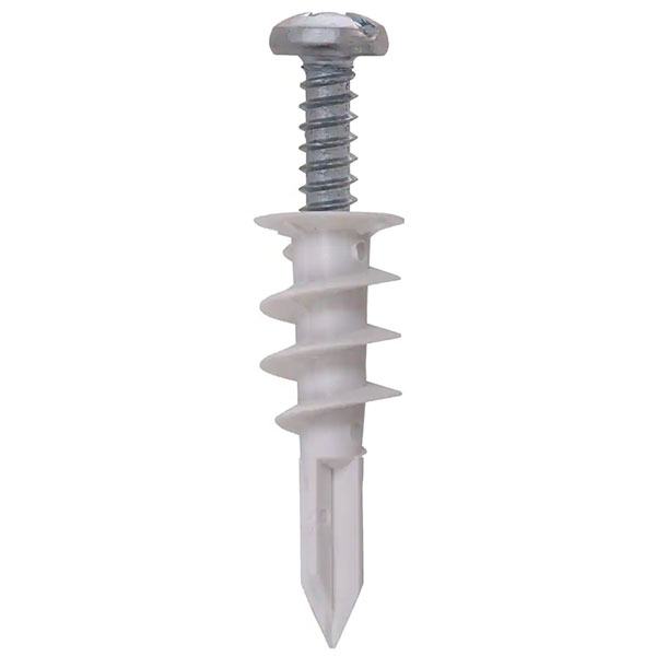 ANCHOR KIT - NYLON #8 W/ SCREWS
