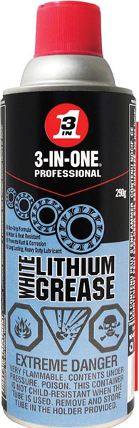 GREASE- LITHIUM WHITE SPRAY WD40