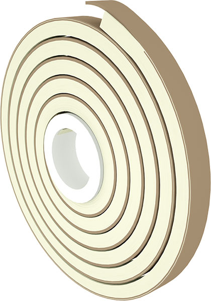 WEATHERSTRIP - 1/4  X 1-1/2 FOAM