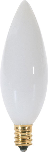 BULB - 40W WHITE TORP CANDELABRA