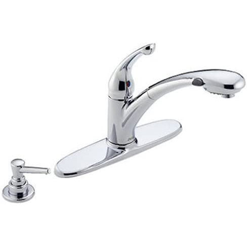 DECK FAUCET - DELTA PULL-OUT 1H