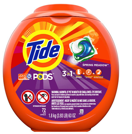 TIDE PODS - SPRING MEADOW PK/72